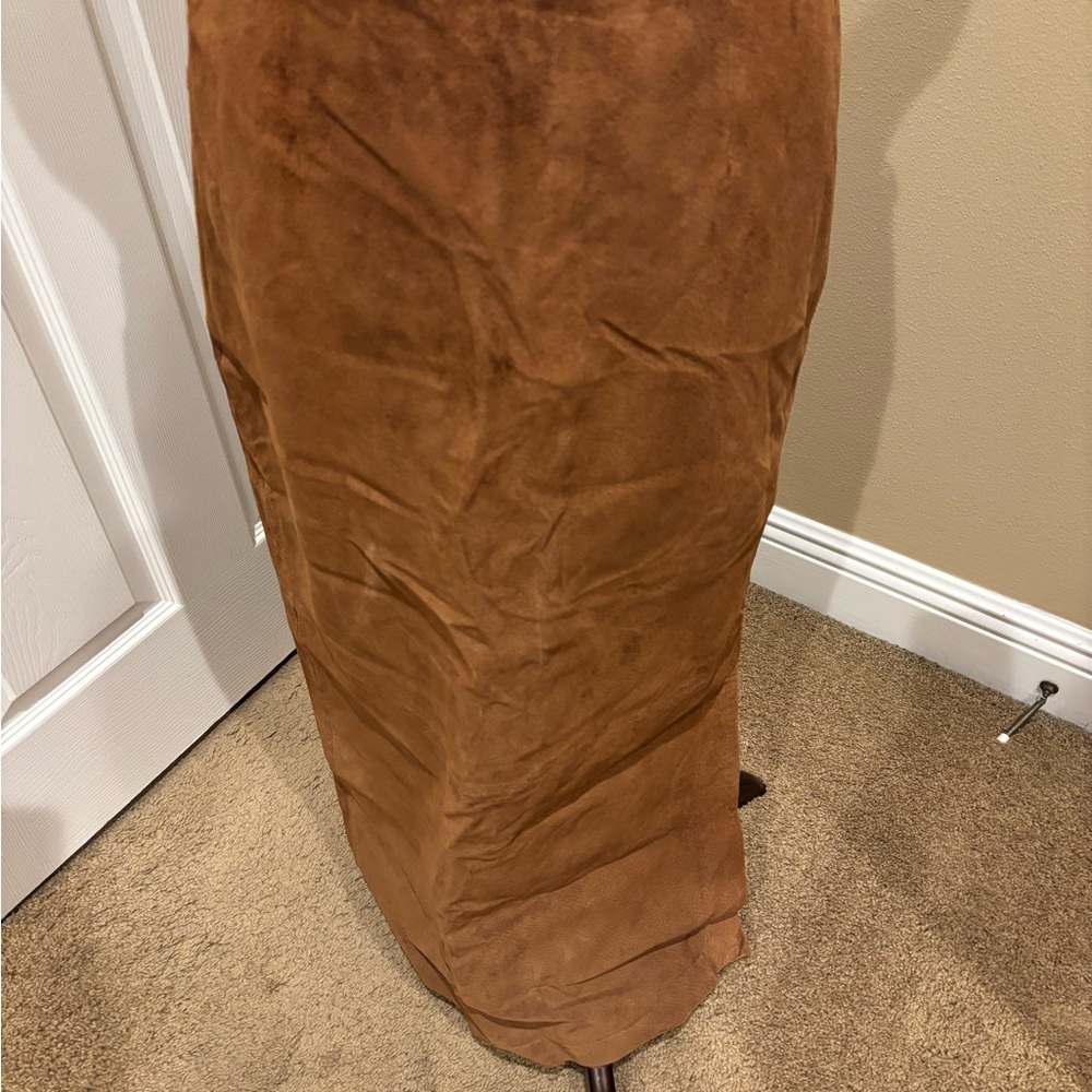 Charter Club Brown Maxi Pencil Skirt for Work
